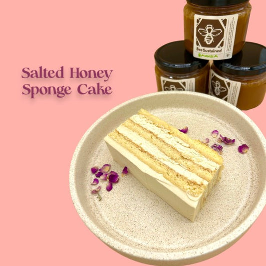 Salted Honey Sponge Cake