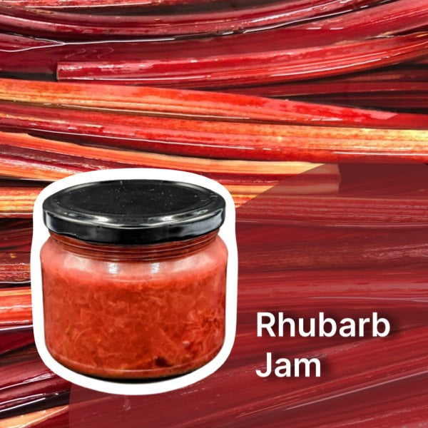Organic Rhubarb Jam