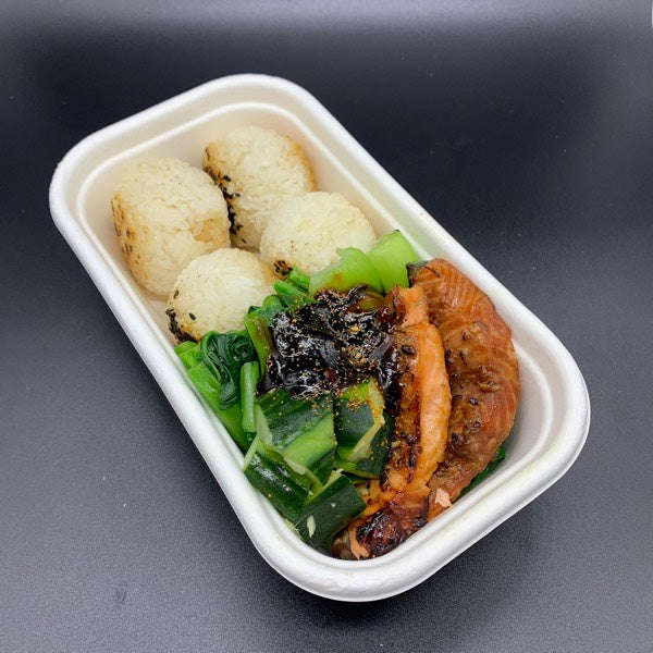 Teriyaki Salmon & Rice Balls Box