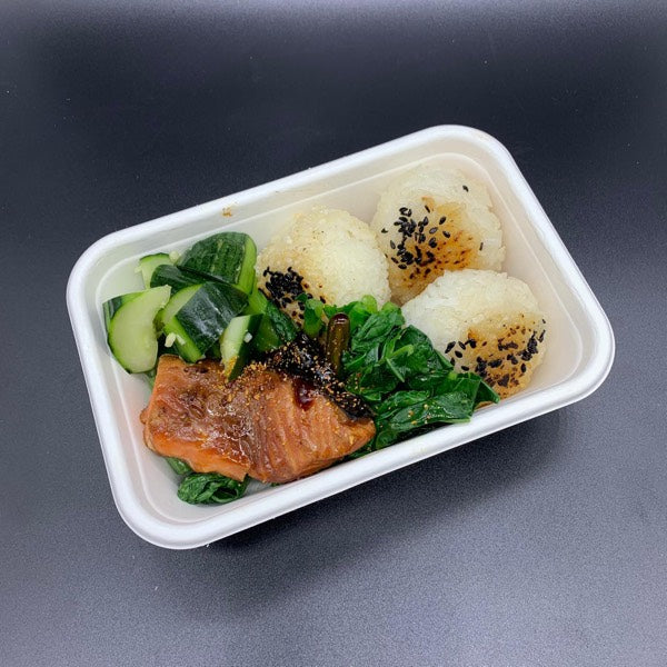 Teriyaki Salmon & Rice Balls Box