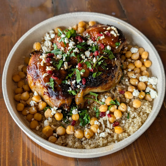 Lamb Stuffed Onions.