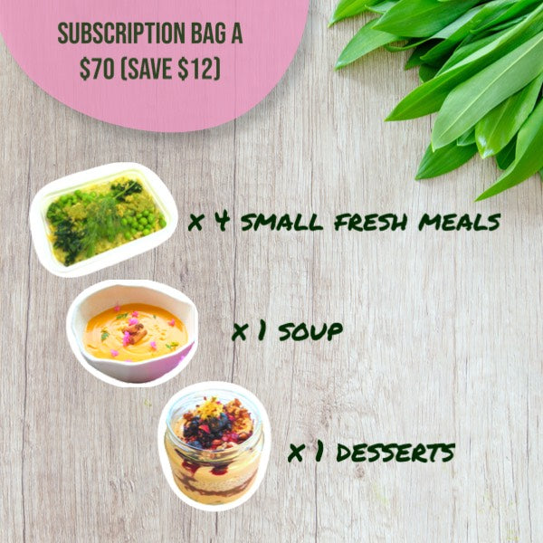 Subscription BAG A SlowFoodCatering